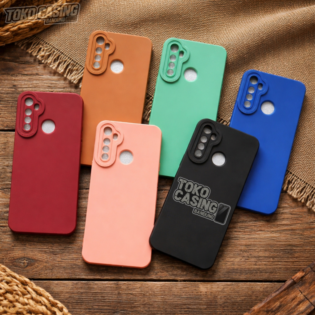 Case Pro Camera Realme 5 (RMX1911) / 5i (RMX2030) Casing Polos