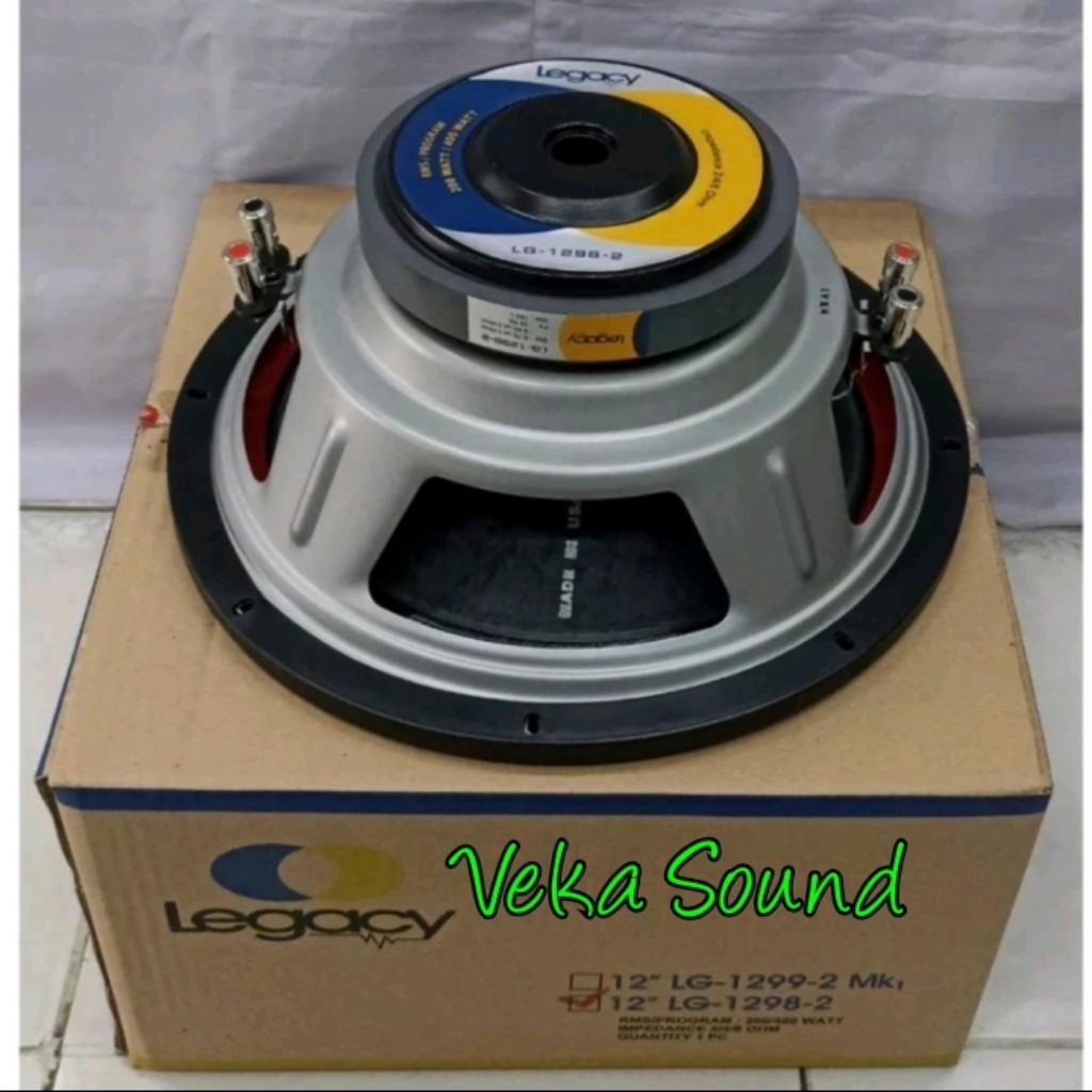 Speaker Subwoofer Legacy Double Coil 12 Inch LG-1297 LG1298