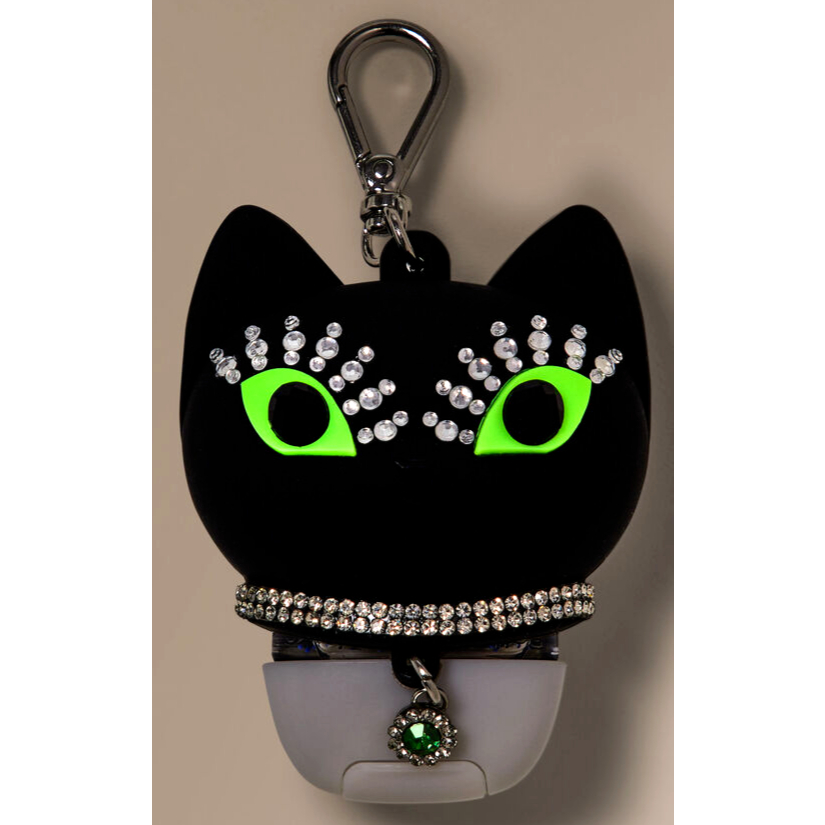 BBW Bath & Body Works Pocketbac Holder / Gantungan Hand Sanitizer Glam Cat