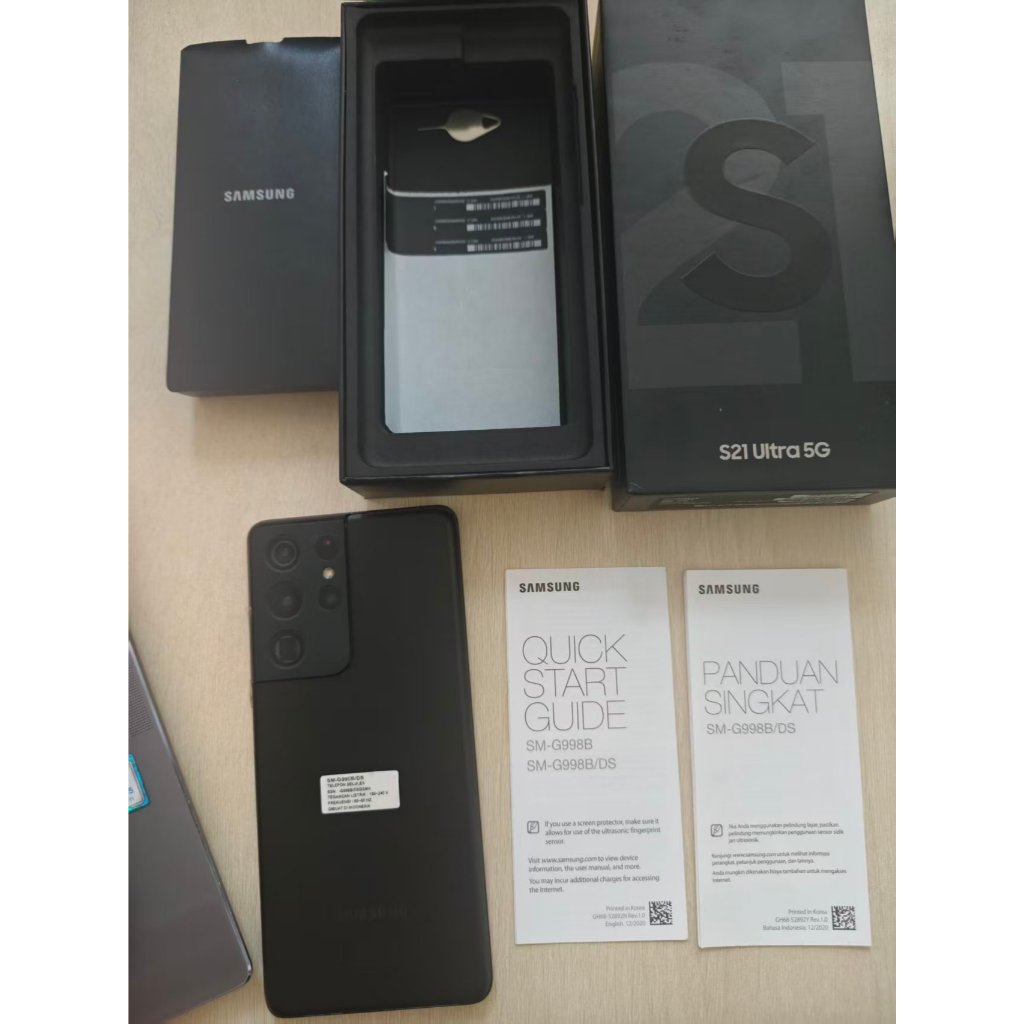 [Ponsel bekas]  Samsung S21 Ultra 5G 12+256 Black