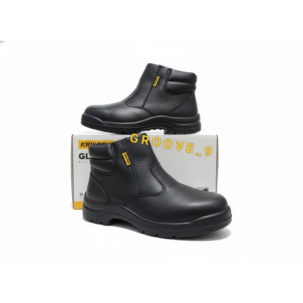 Sepatu pengaman safety shoes krisbow gladiator 39-45 Hitam