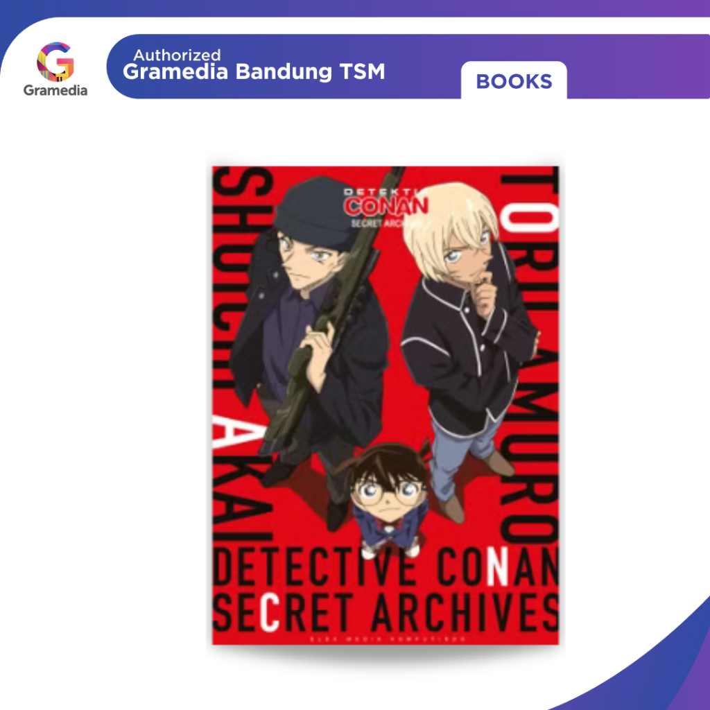 Gramedia Bandung TSM - Detektif Conan Secret Archives 02 Shuichi Akai & Toru Amuro