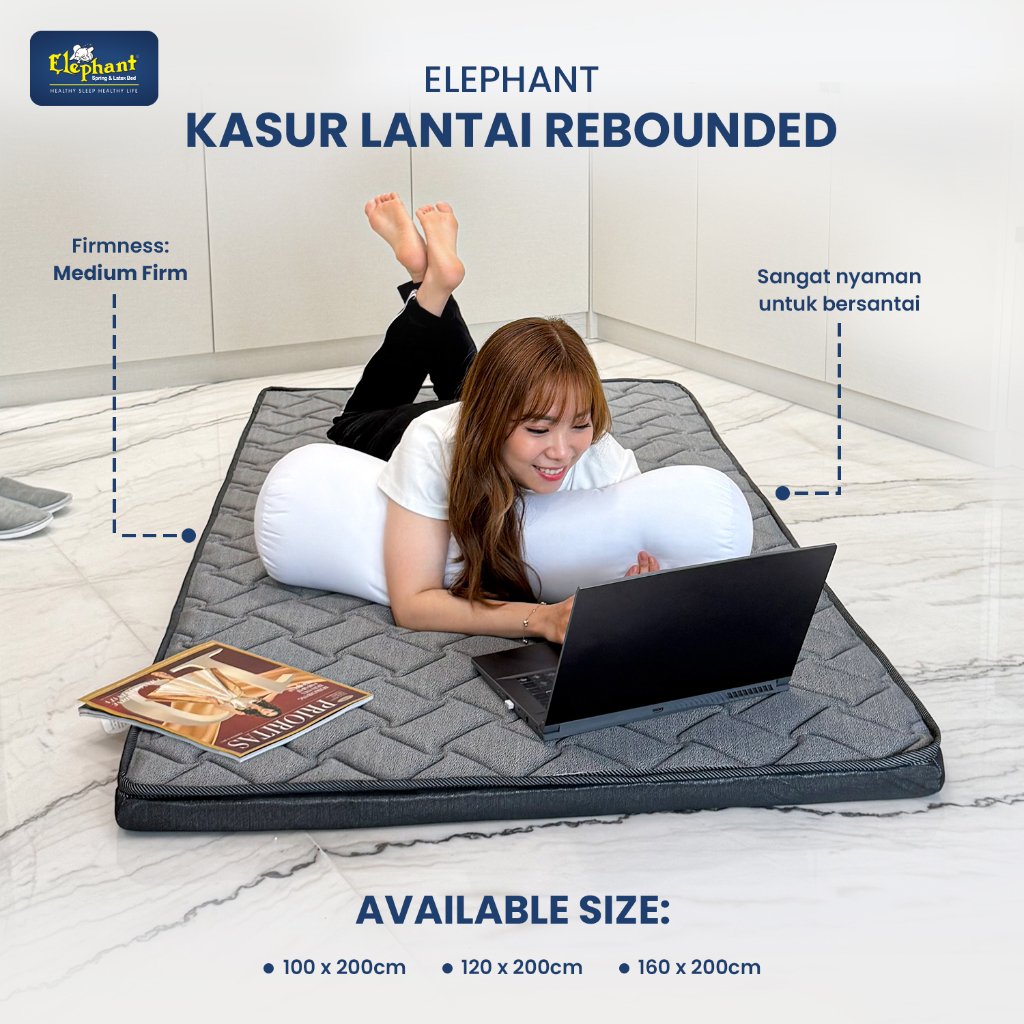 Elephant Kasur Lantai Rebounded