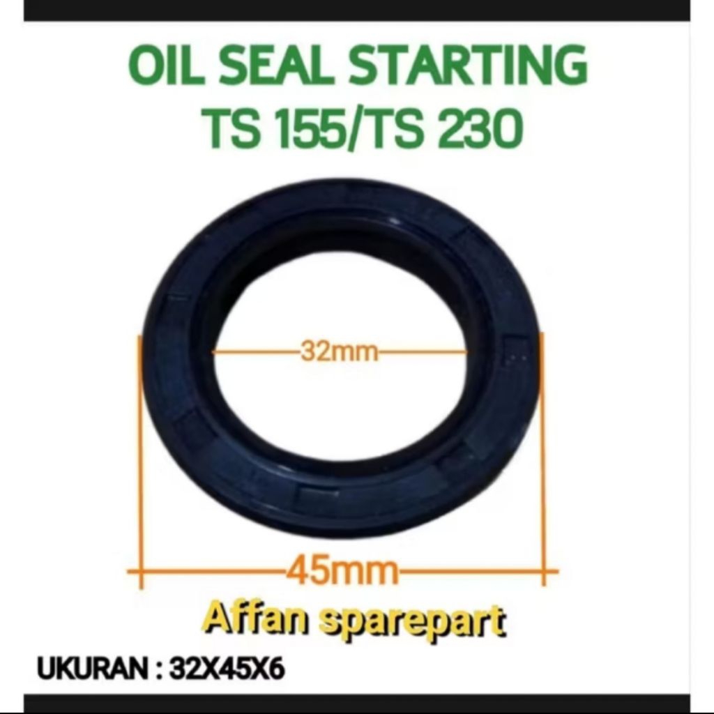 TS 155 TS 230 OIL SEAL ENGKOL OIL SEAL STARTING UNTUK MESIN DIESEL