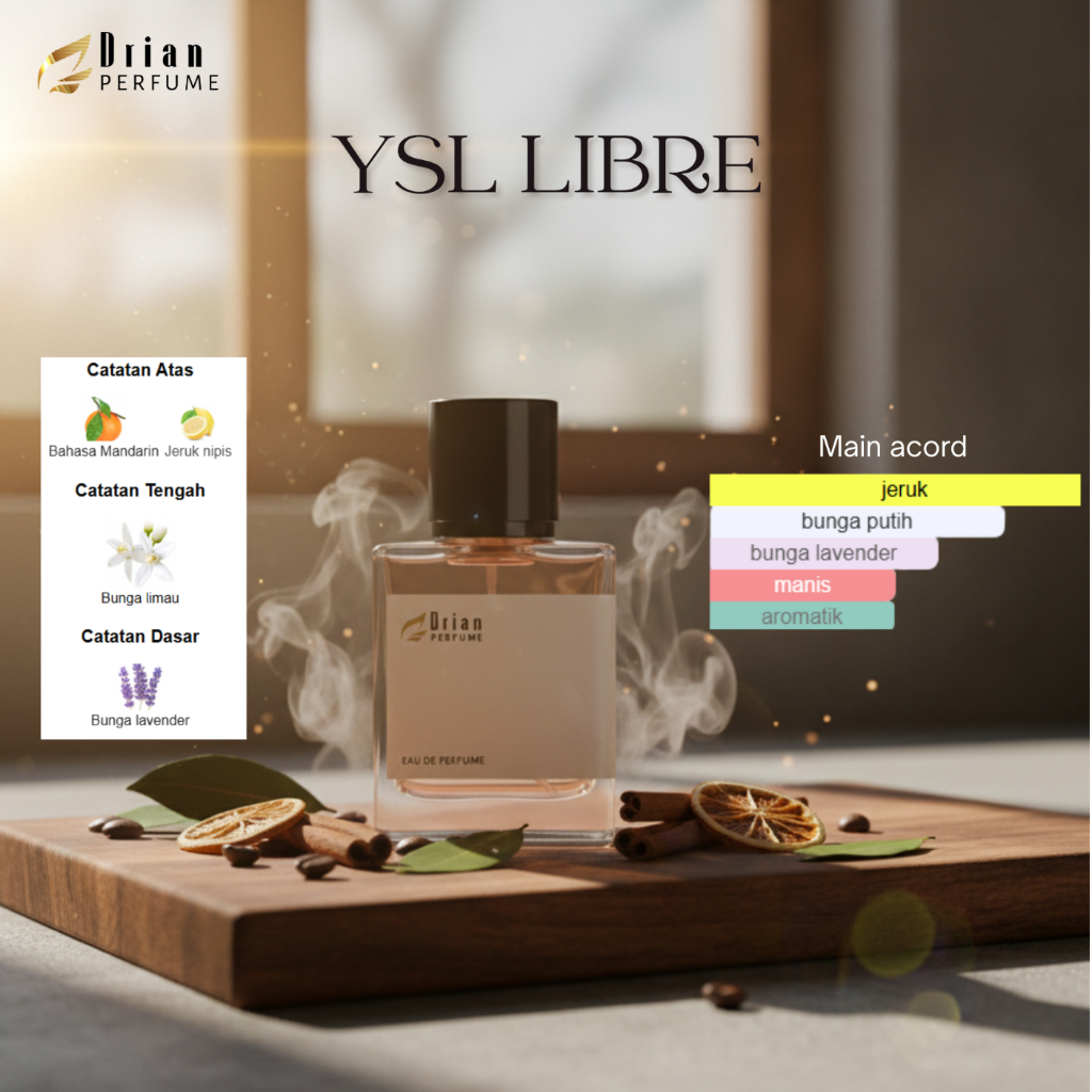Parfum Pria Ysl Libre Drian Perfume