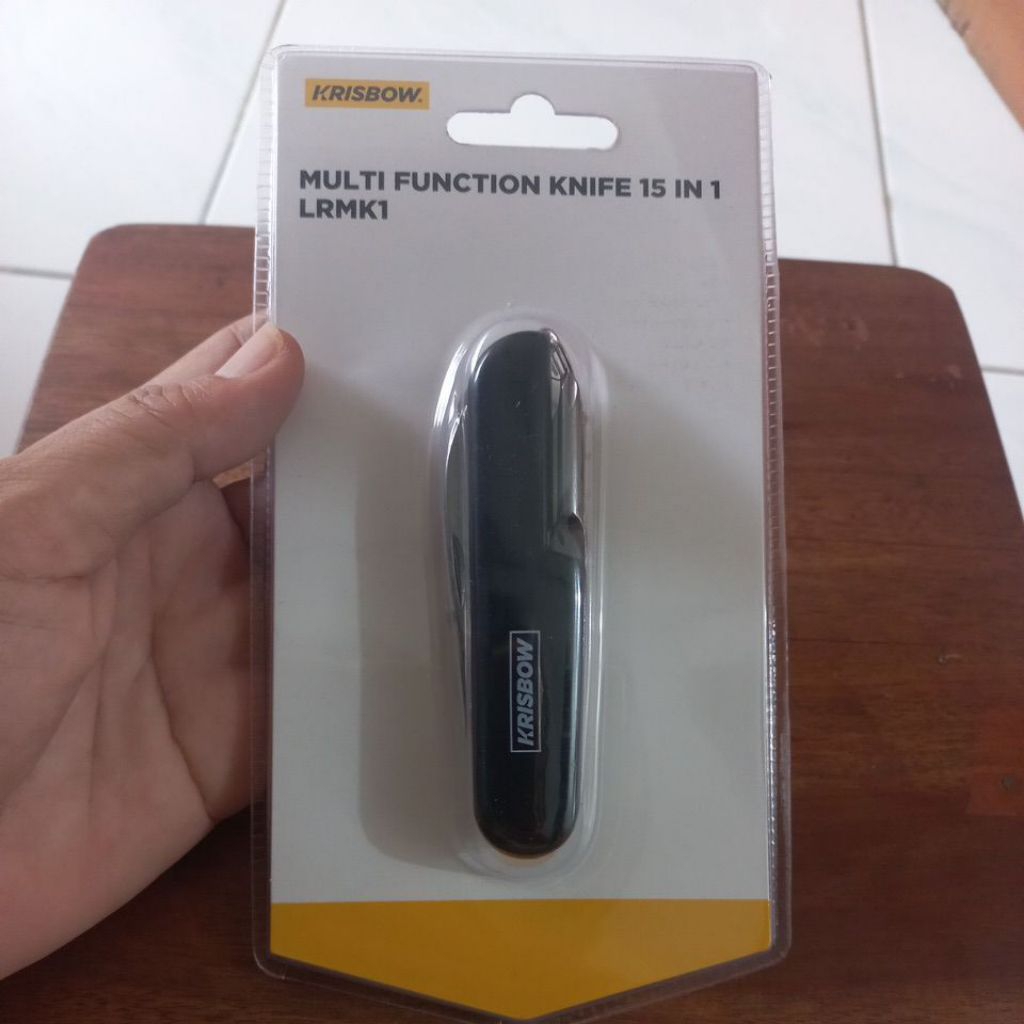 Pisau Lipat 15 in 1 Krisbow