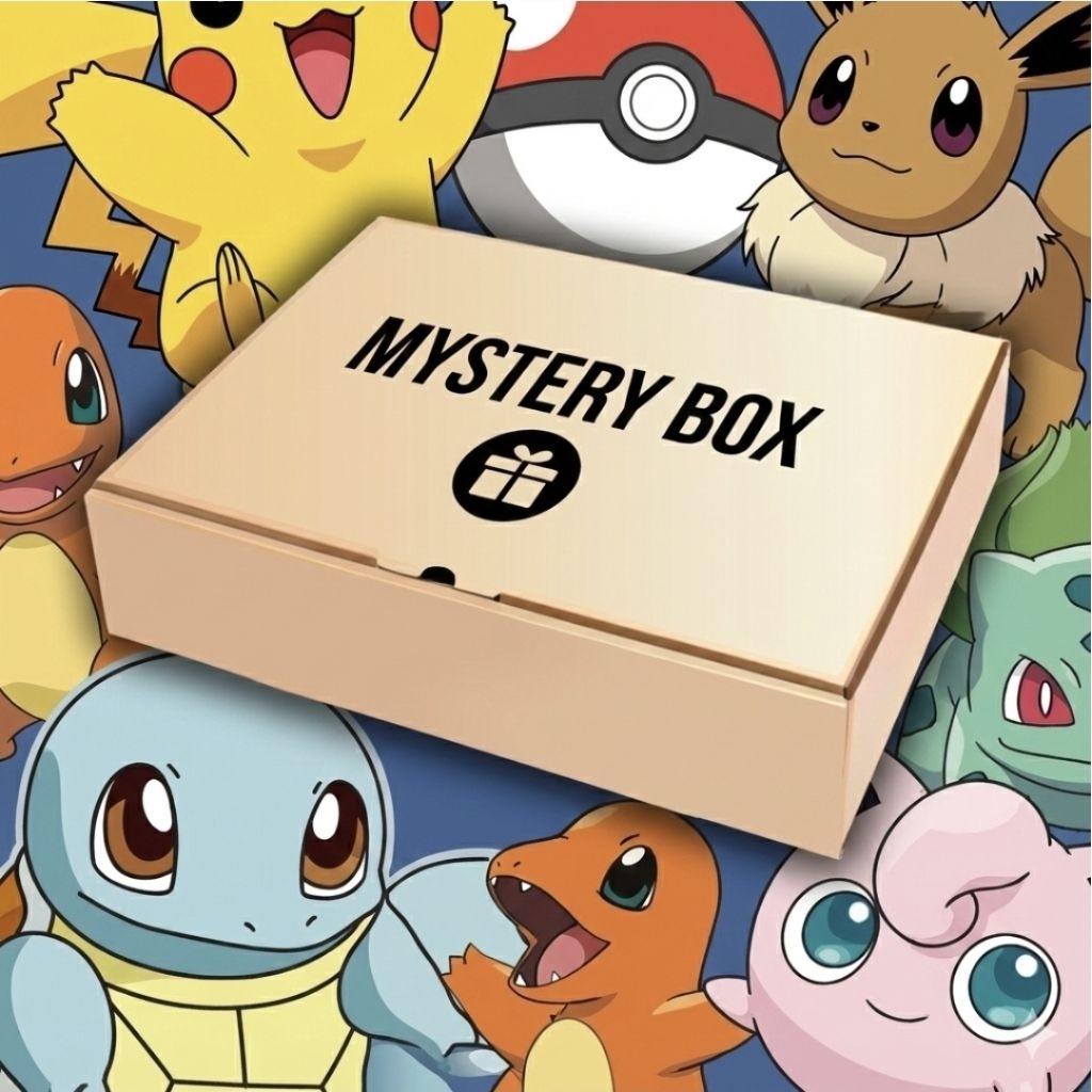 Mistery box kartu pokemon TCG bahasa indonesia