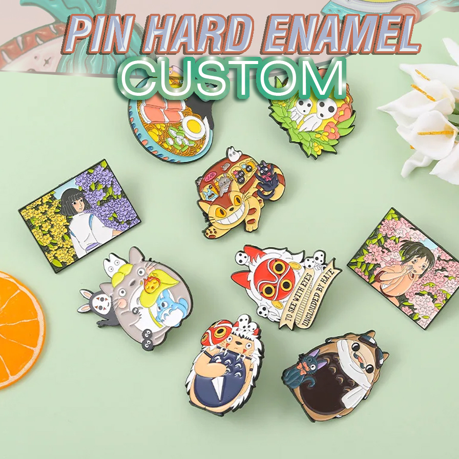 Pabrik pin hard enamel custom desain bebas logo sendiri buat komunitas dan logo instansi proses cepa