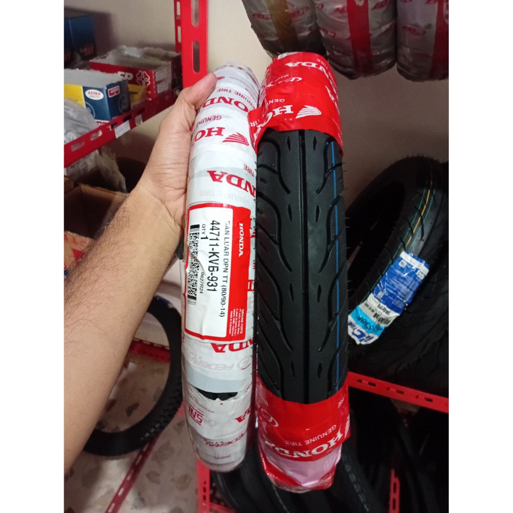 BAN FEDERAL/HONDA MATIC BEAT VARIO SCOOPY RING 14 SET DEPAN BELAKANG