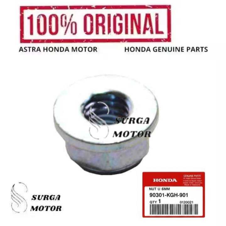 Baut Mur Nut U 6MM Motor CB150R Streetfire K15G Verza 150 K18 Mega Pro FI KYE Blade K47 Supra X 125 