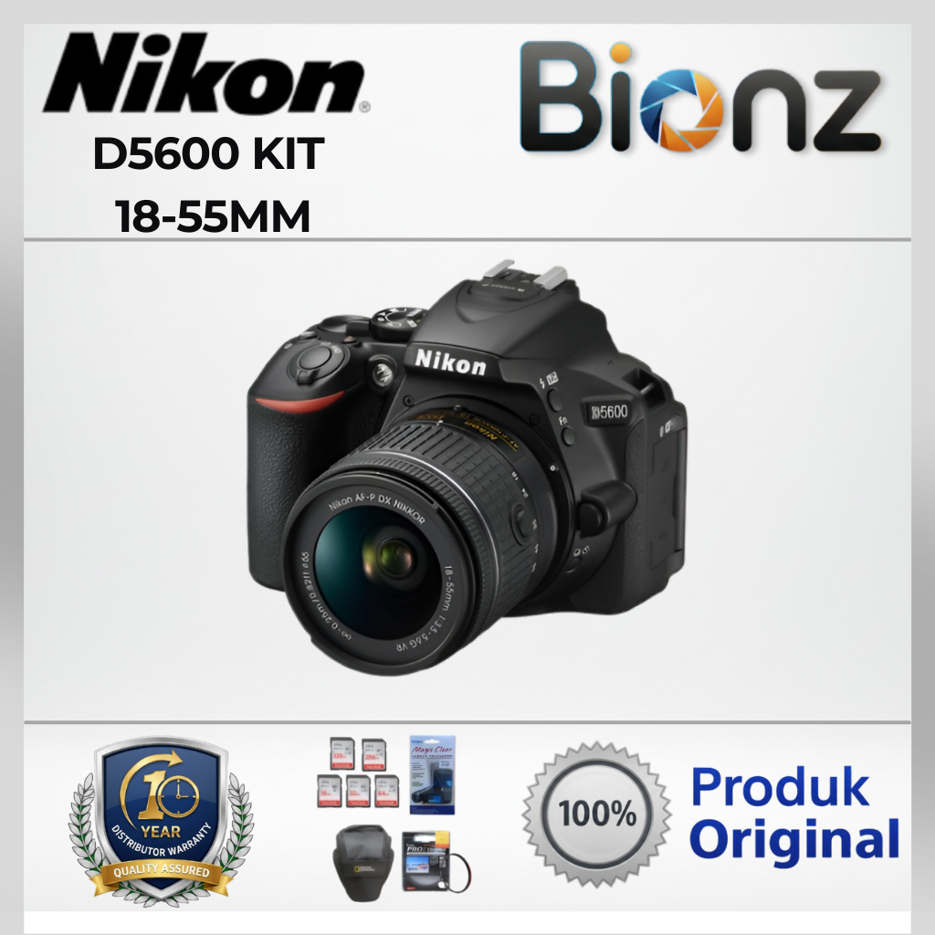 CAMERA NIKON D5600 KIT 18-55MM / NIKON D5600 KIT 18-55MM