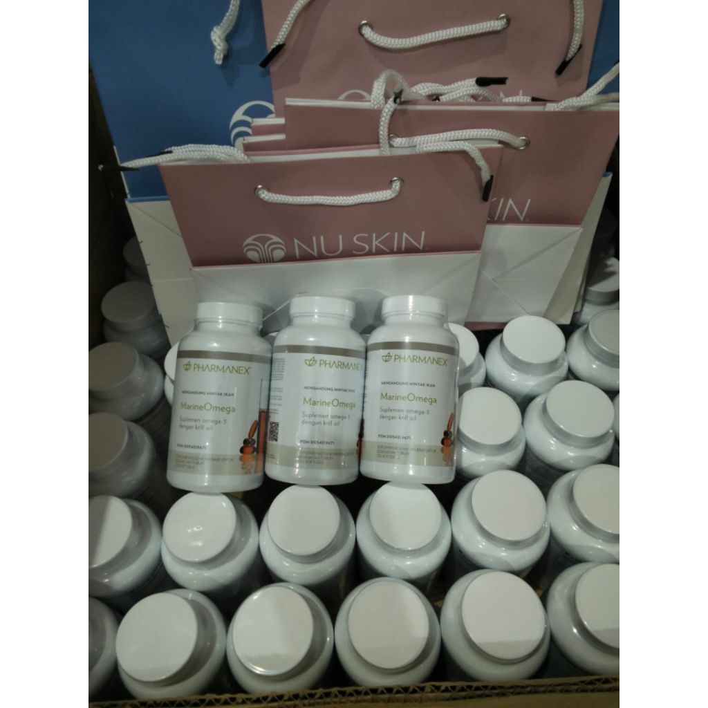 Ready 1 botol Marine Omega skin NU ORIGINAL BERSEGEL