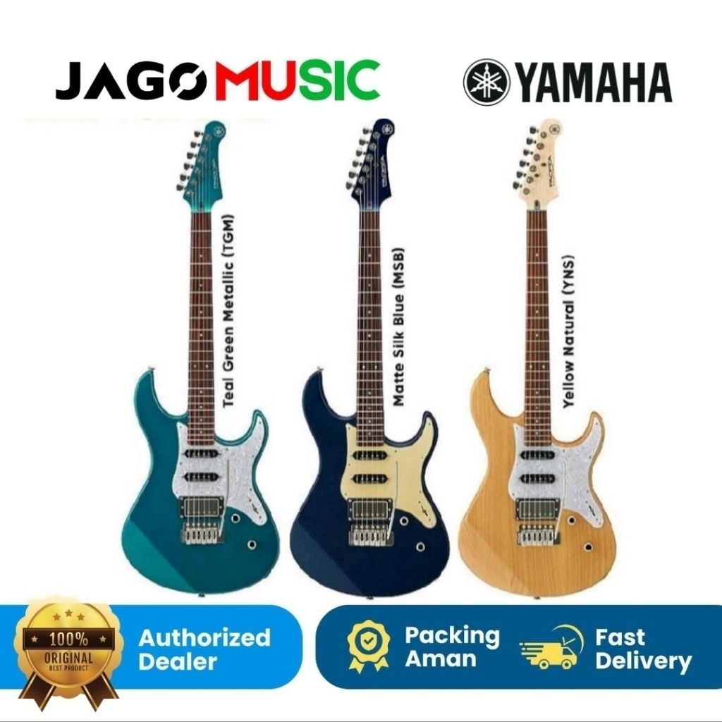 Gitar Elektrik Yamaha Pacifica PAC 612 VII X Gitar Yamaha PAC612 VIIX Ori Guitar Yamaha PAC612VIIX -
