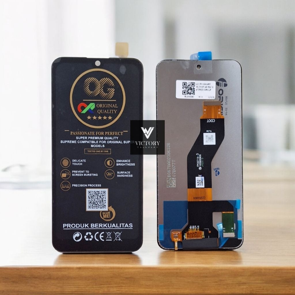 LCD FULLSET INFINIX SMART 10/ SMART 10 PLUS/ X6725/ X6725C/ NFC/ ITEL A95 5G/ A671N/ POWER 70/ P673L