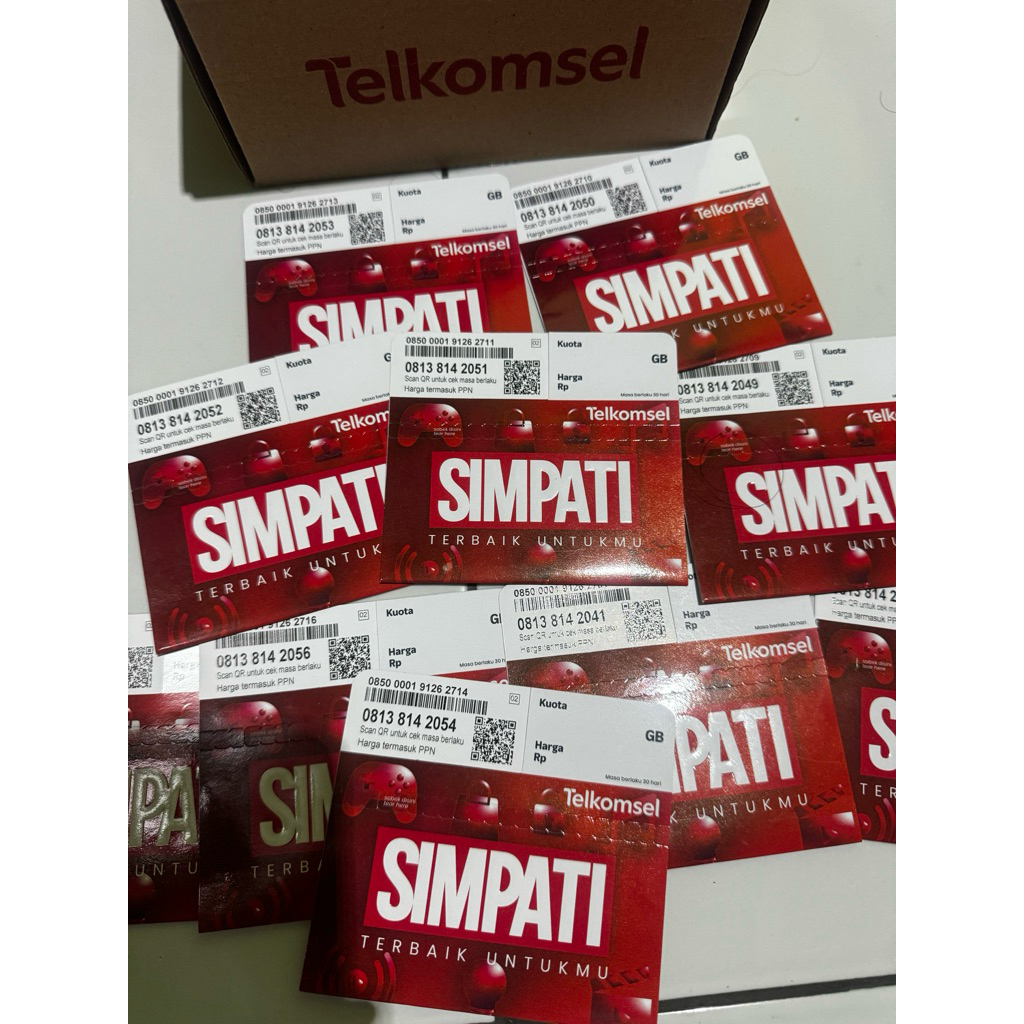 Telkomsel 3GB Nomor Cantik Nasional 4G/5G