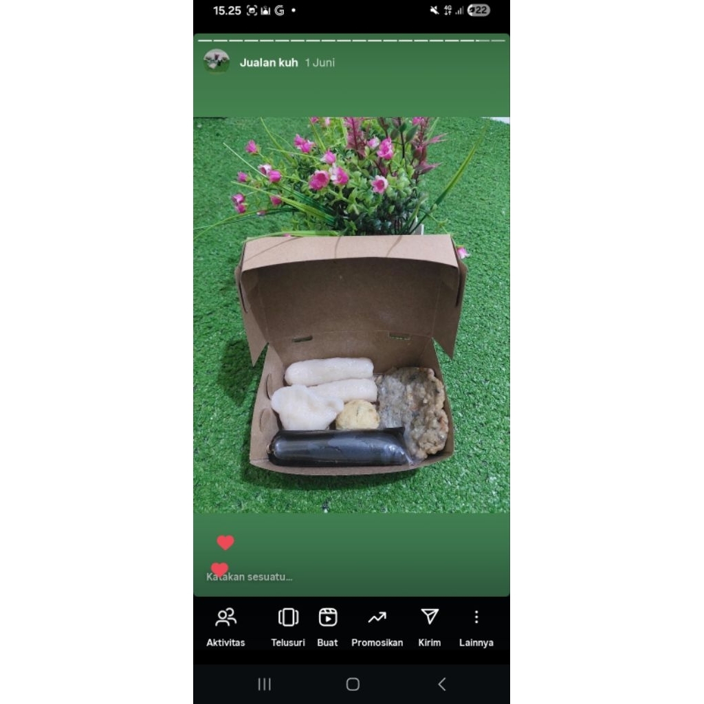 Pempek Ikan Kakap (Pempek Lenjer, kapal Selam, Adaan dan Kulit)