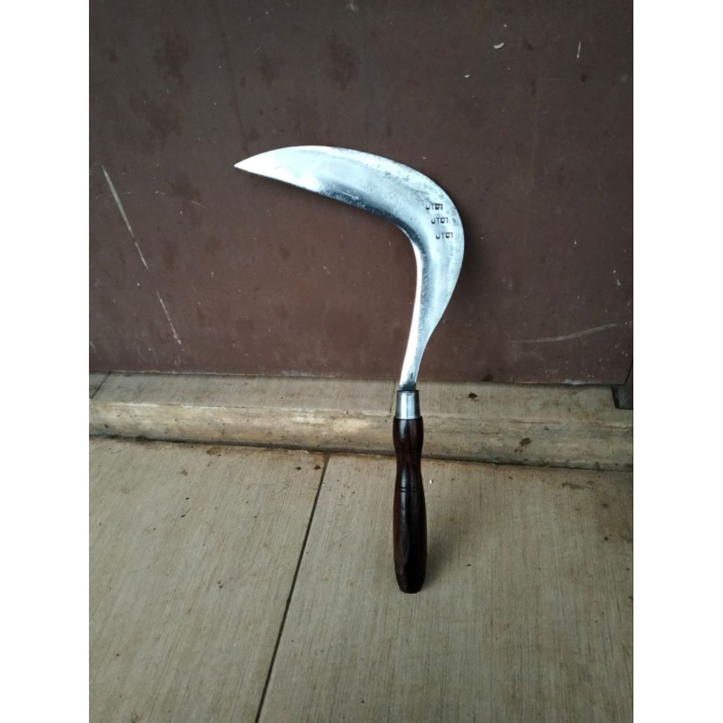 Arit Rumput (SUPER TAJAM) Model Jawa Baja Premium Sabit Tani Rumput Panen Padi Kuat