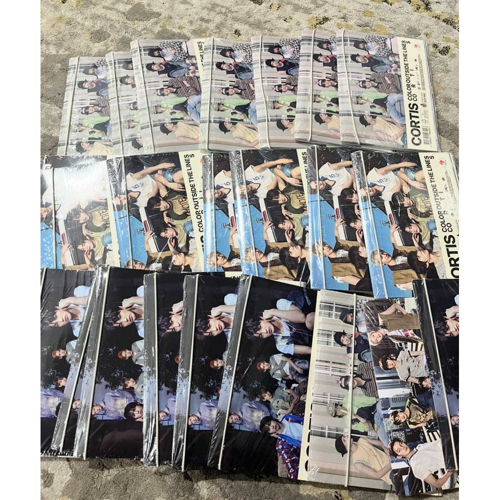 [ READY STOCK  ] official sealed album cortis scene 123 photocard official music art special gift mu