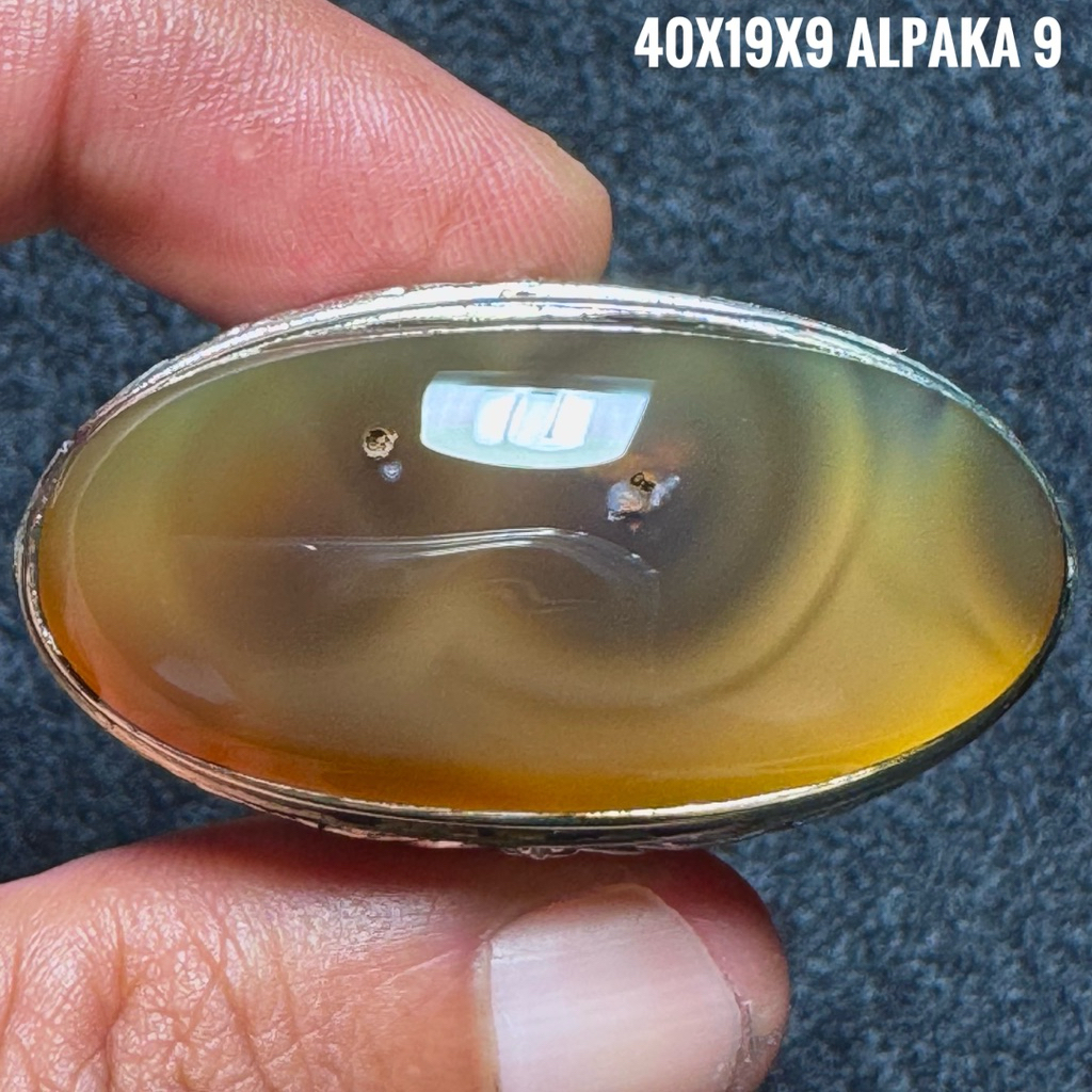 Cincin Batu Akik Natural Lafadz Allah