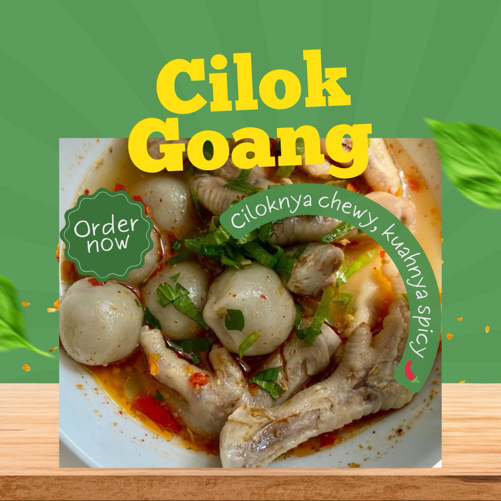 Frozen cilok goang (gajih/ cincang ayam/ mix)