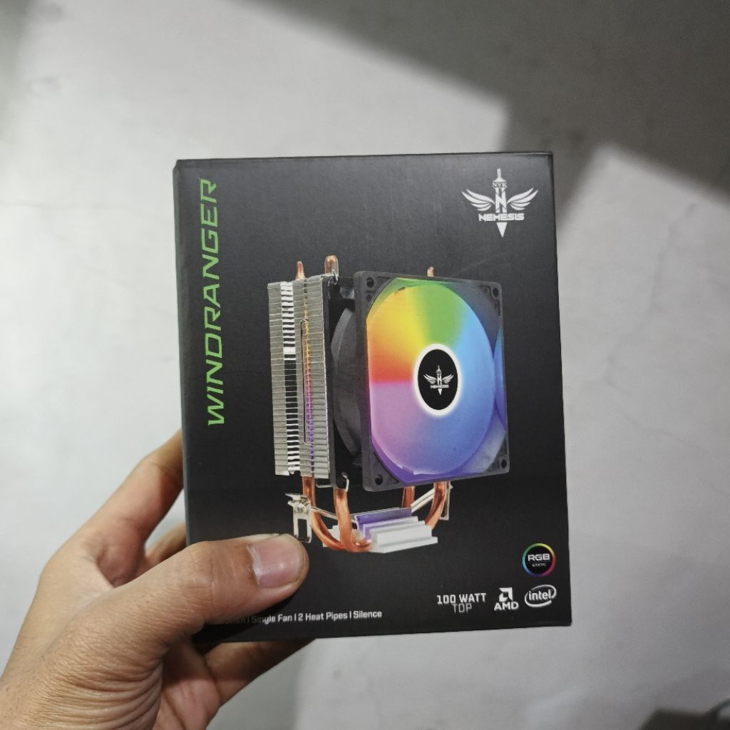 CPU Cooler NYK Nemesis F9 Windranger RGB
