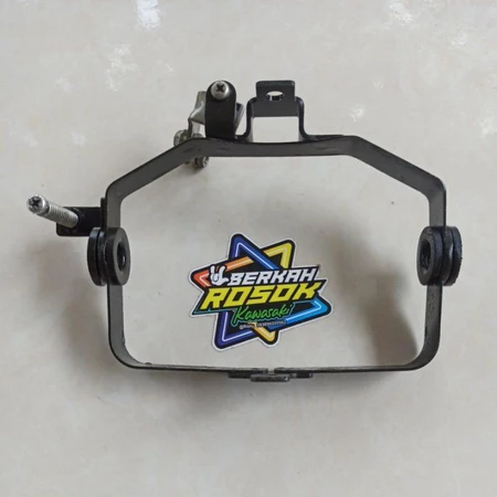 breket lampu ninja rr new dudukan lampu ninja rr new breket reflektor ninja rr reflektor