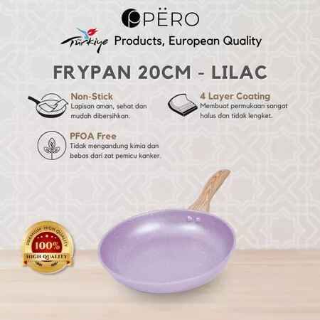 Pero Frypan 20cm Nonstick Biogranite / Wajan Penggorengan Anti Lengket Tanpa Minyak Granite