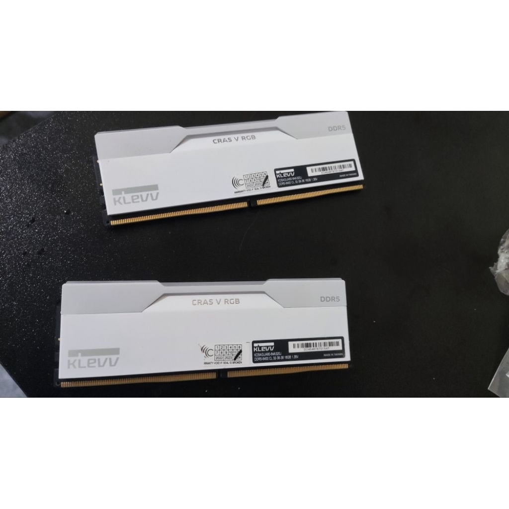 RAM Klevv DDR5 32GB 6400Mhz CL32 [SECOND]