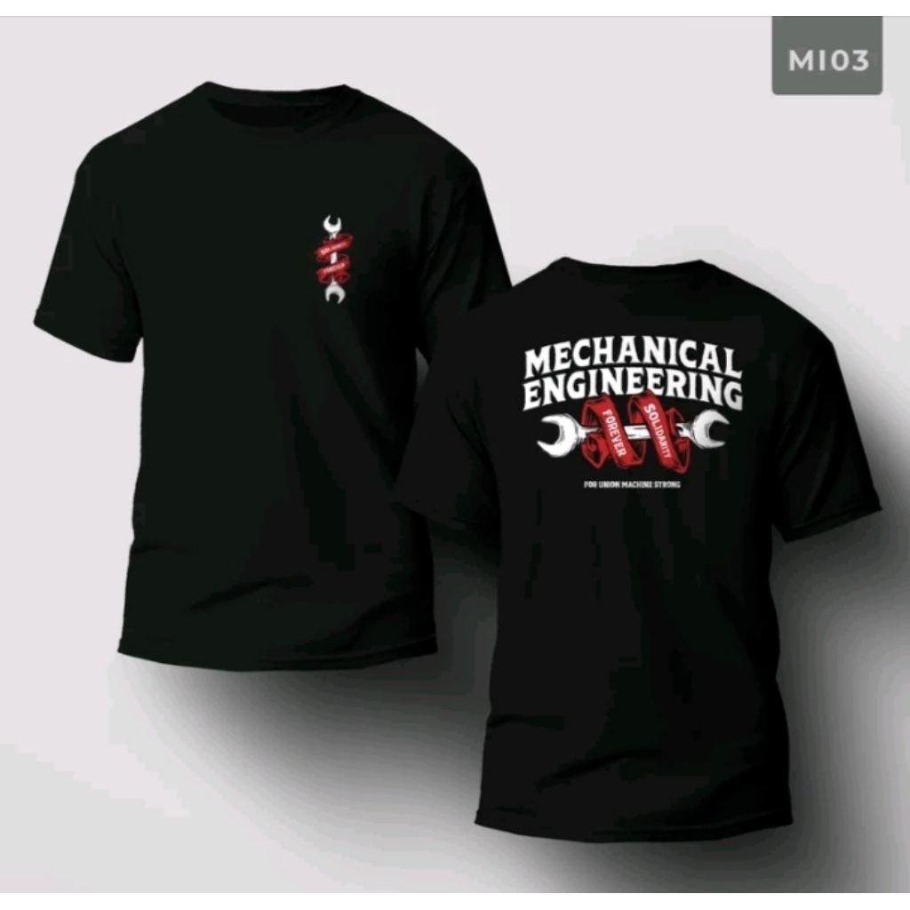 Kaos T shirt Mechanical engineering