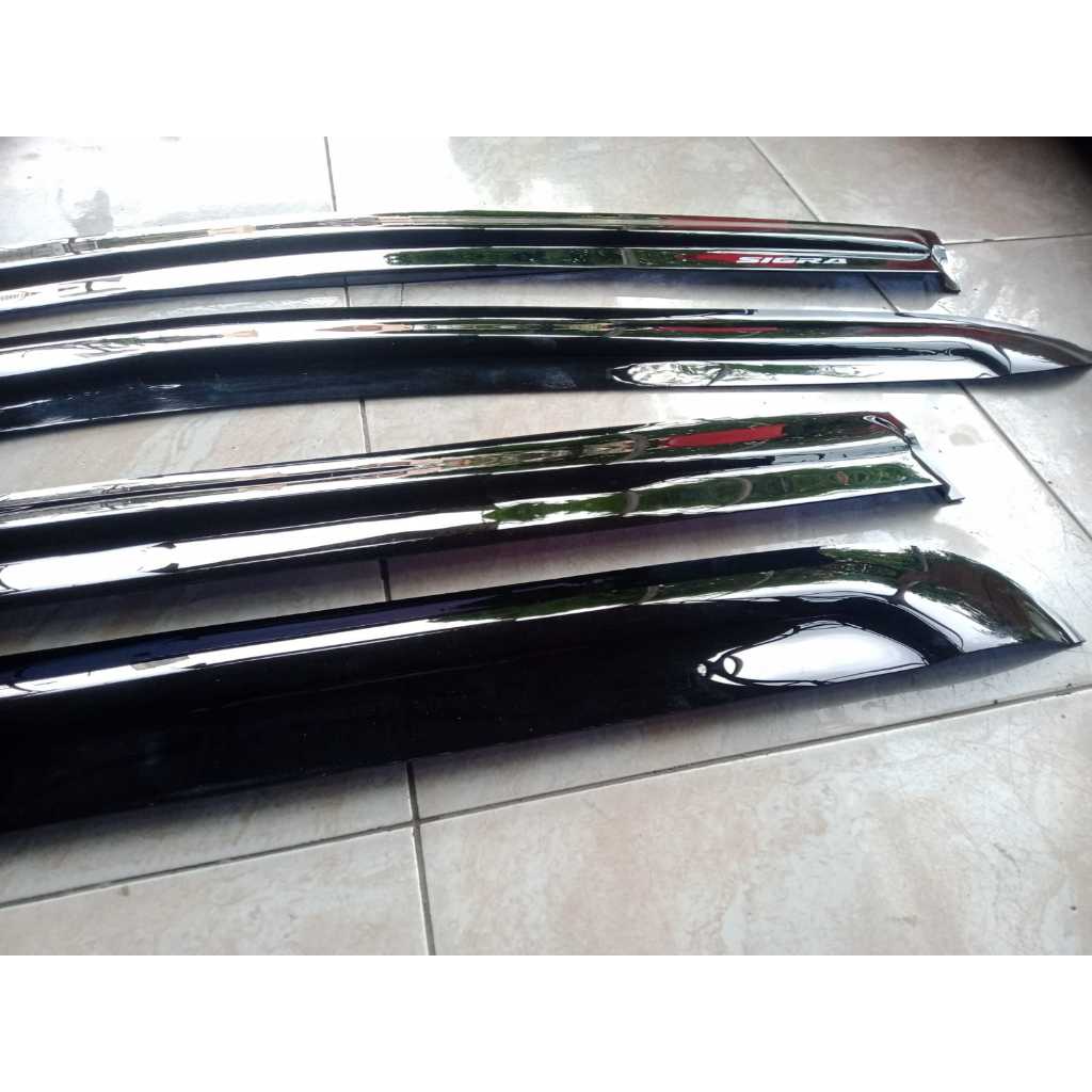 Talang Air Mobil Sigra Hitam 4 pintu Talang hujan