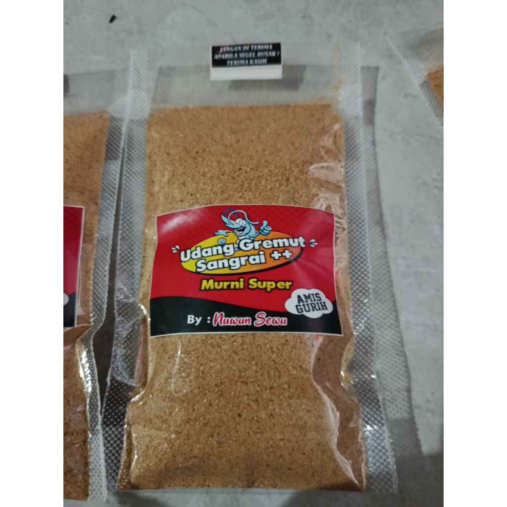 PELET KERINGAN NUWUN SEWU UDANG GREMUT