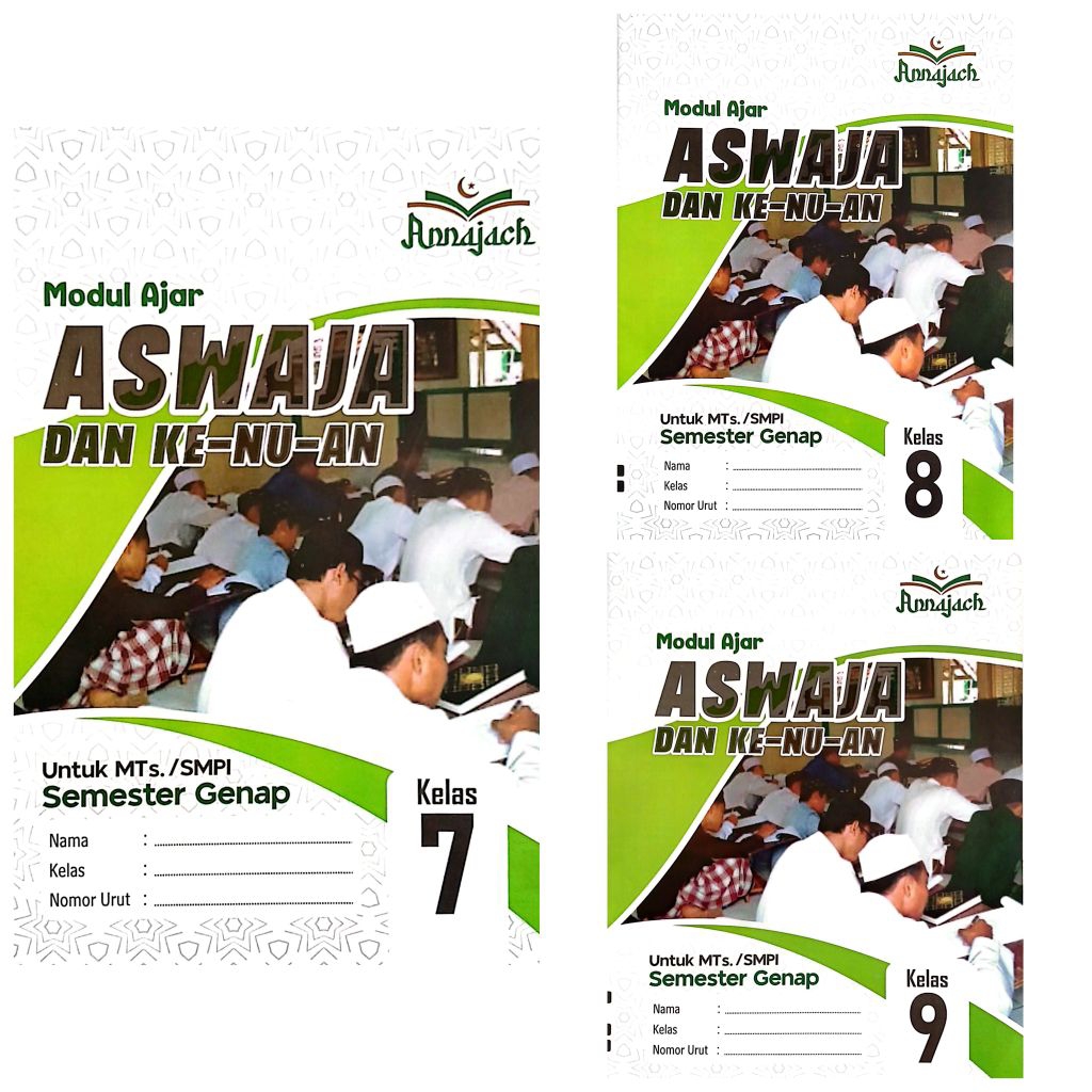 BUKU LKS SMP MTS ASWAJA DAN KE-NU-AN KELAS 7 8 9 SEMESTER 2 GENAP KURIKULUM BERLAKU TA.2025/2026 | N
