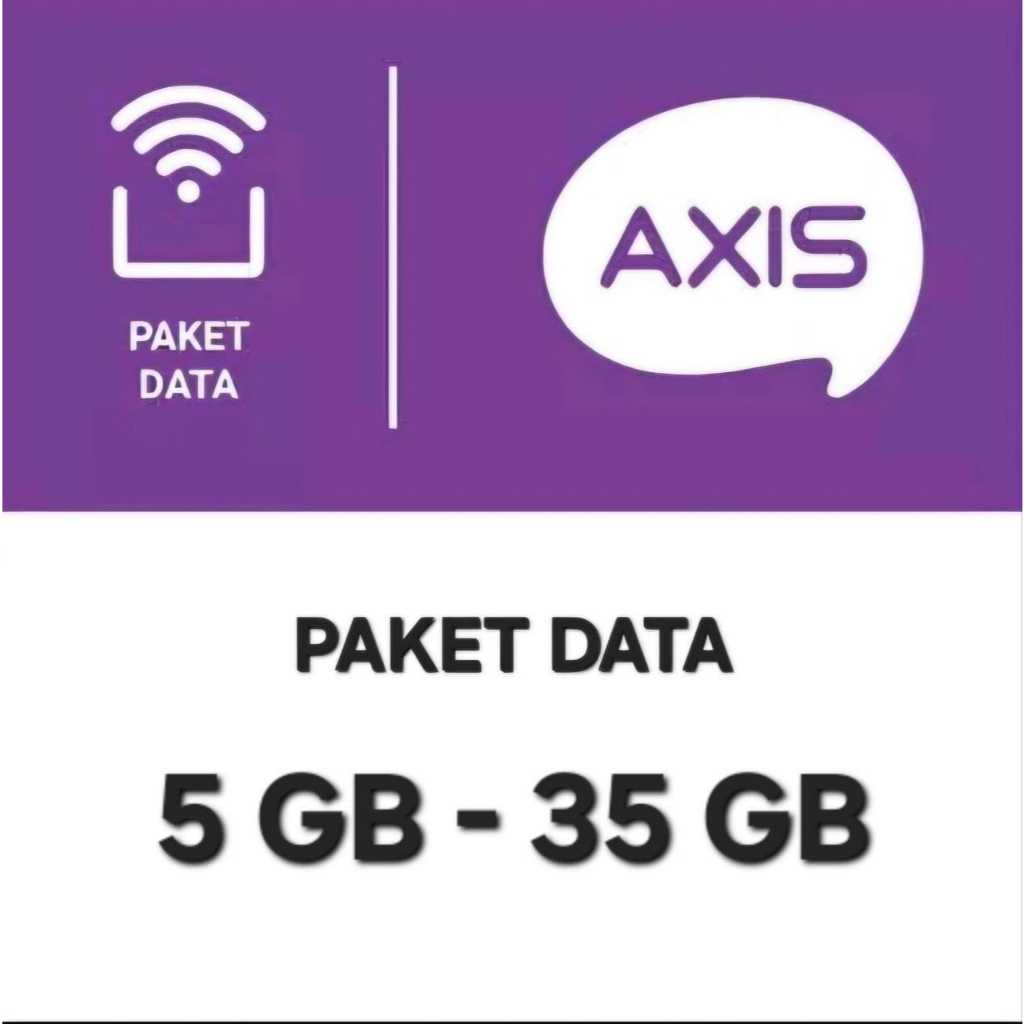 Paket Data Axis Murah Kuota Internet Semua Zona Bronet 5GB 8GB 10GB 14GB 16GB 20GB 30GB 35GB