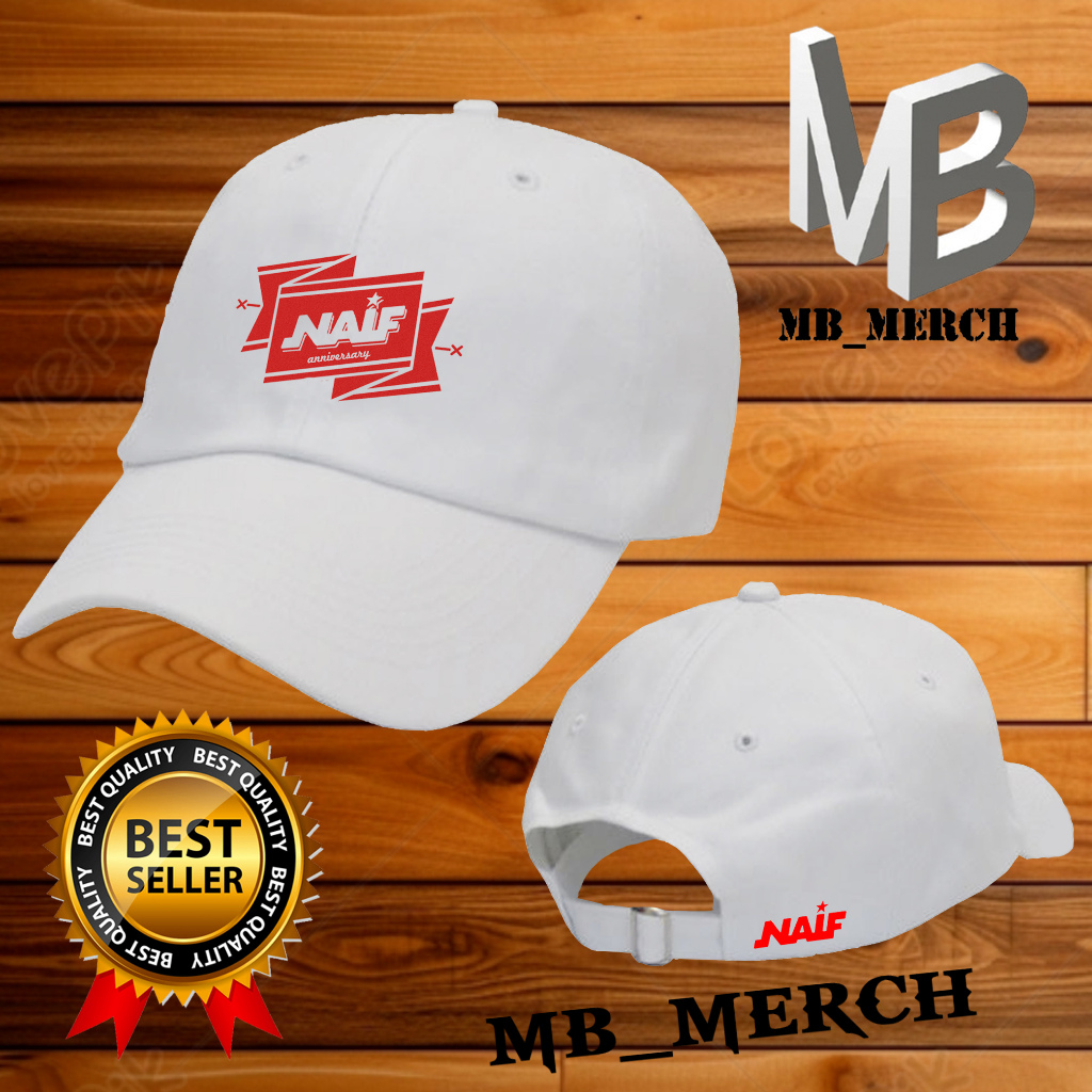 Topi Baseball  NAIF BAND keren BERKUALITAS  Pria Wanita NAIF MB_MERCH
