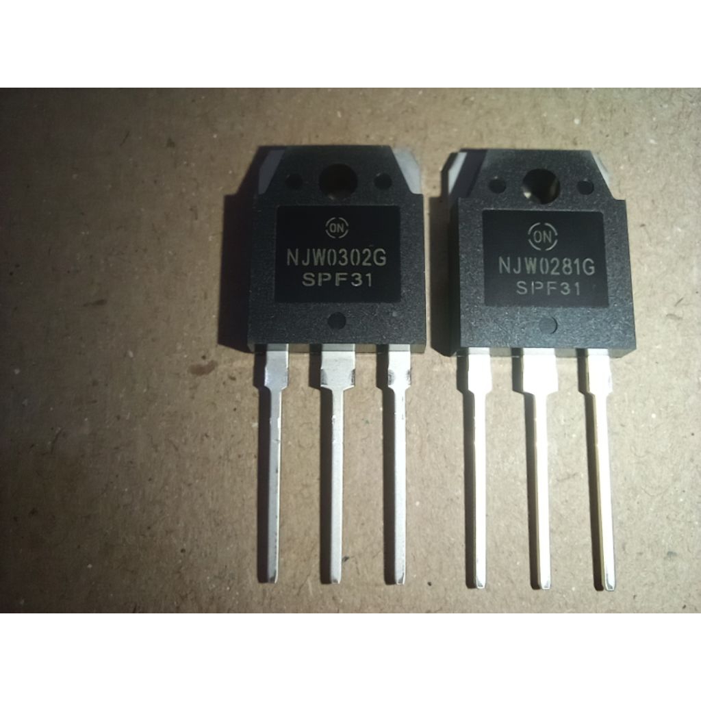 Transistor Final NJW 0281+0302