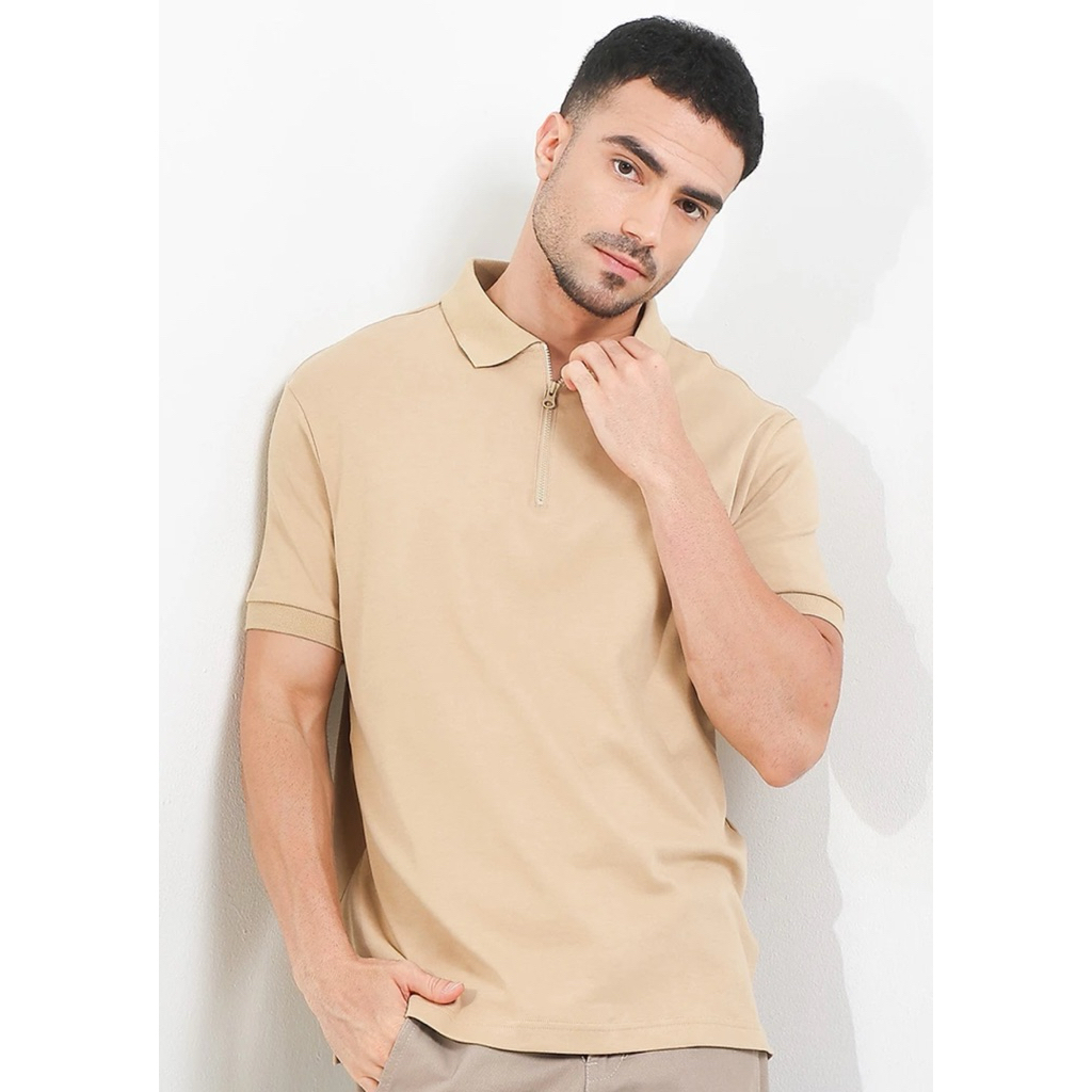 Polo Shirt Pria Hush Puppies Original - Blizzard
