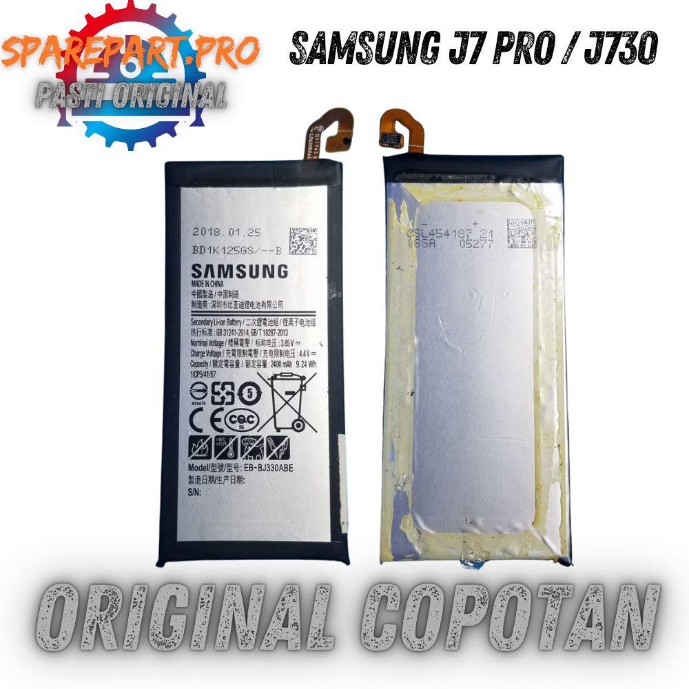 BATERAI SAMSUNG J7 PRO / J730 ORI COPOTAN