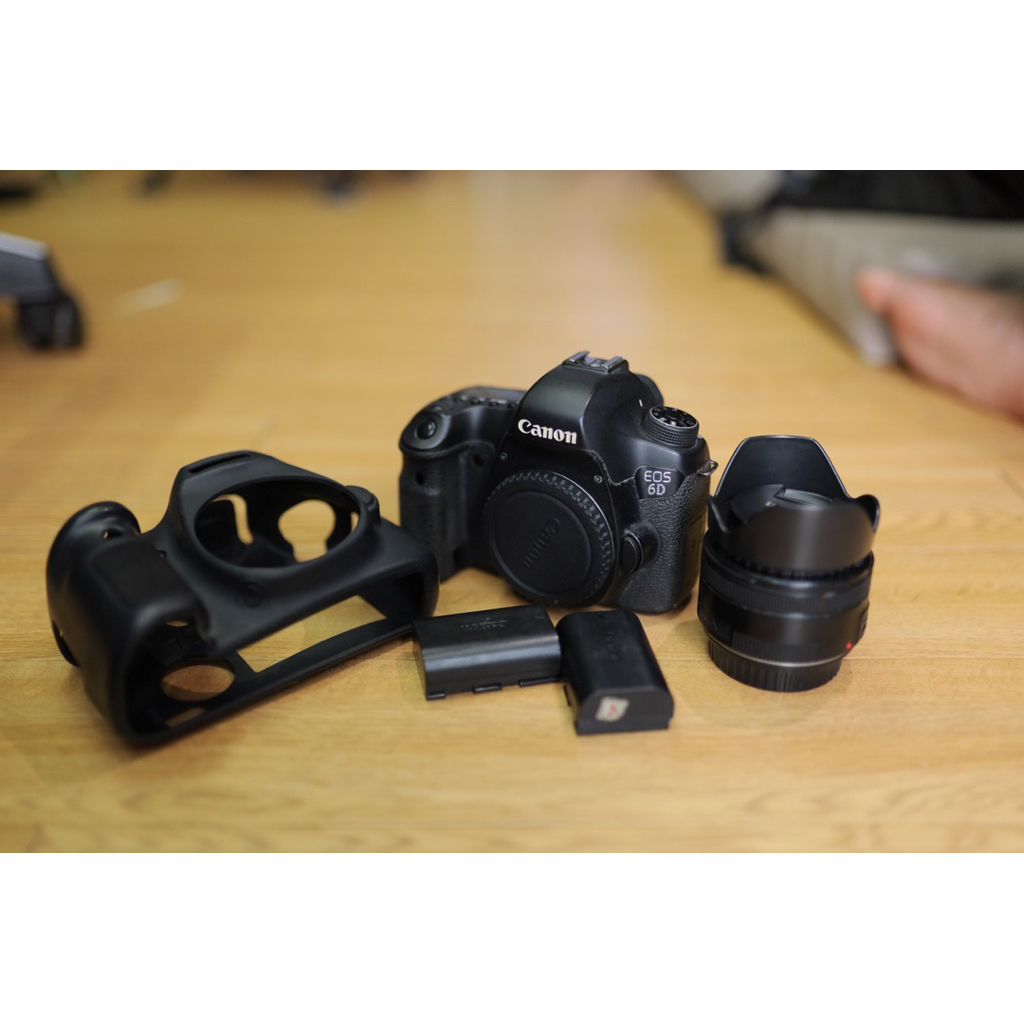 Canon 6d + lensa fix 50mm stm