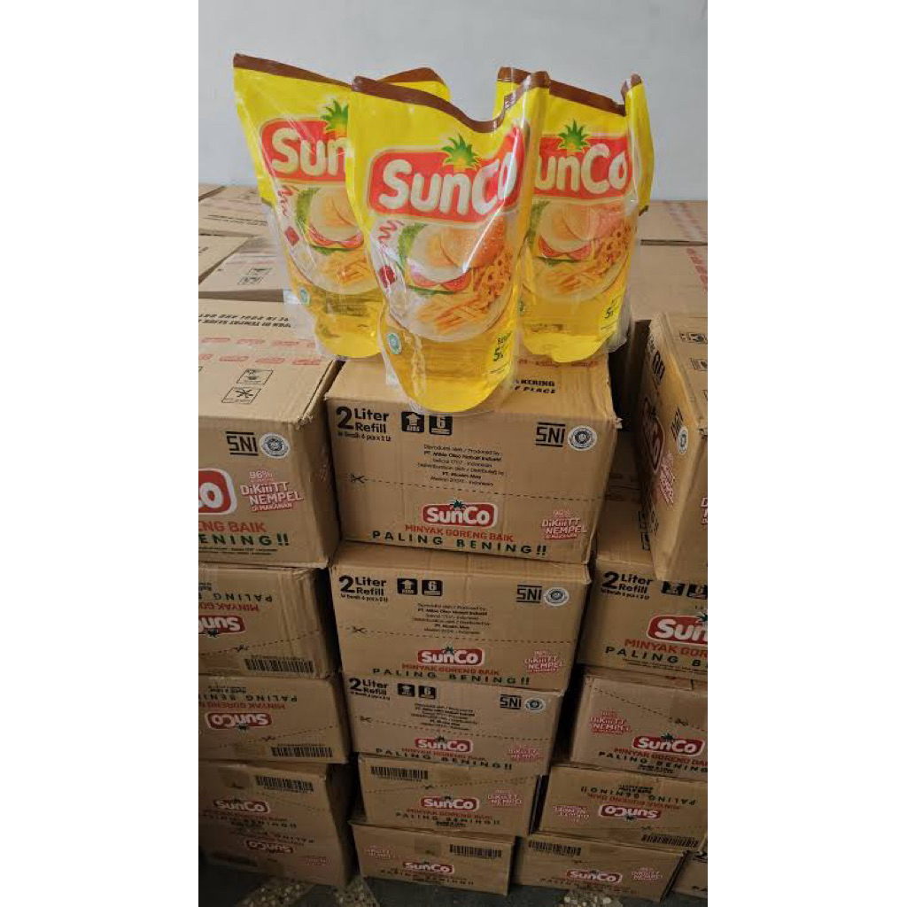 minyak goreng sunco 2 liter 1 dus