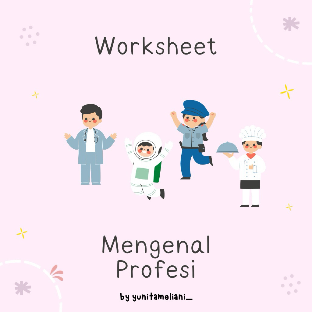 Worksheet Anak 2-4 Tahun | Worksheet edukasi | Lembar kerja anak preschool