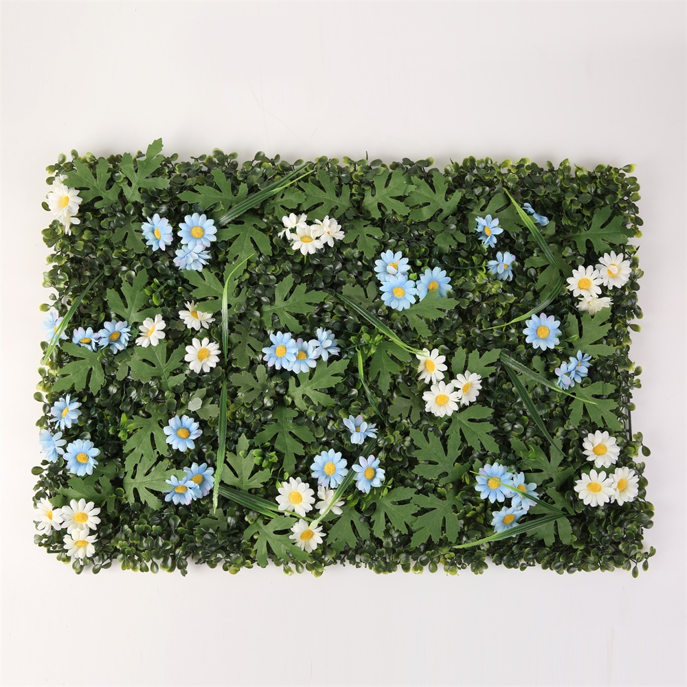 [COD]Rumput Dinding Sintetis 40*60Cm Bunga Hias Plastik Premium Hias Taman Backdrop