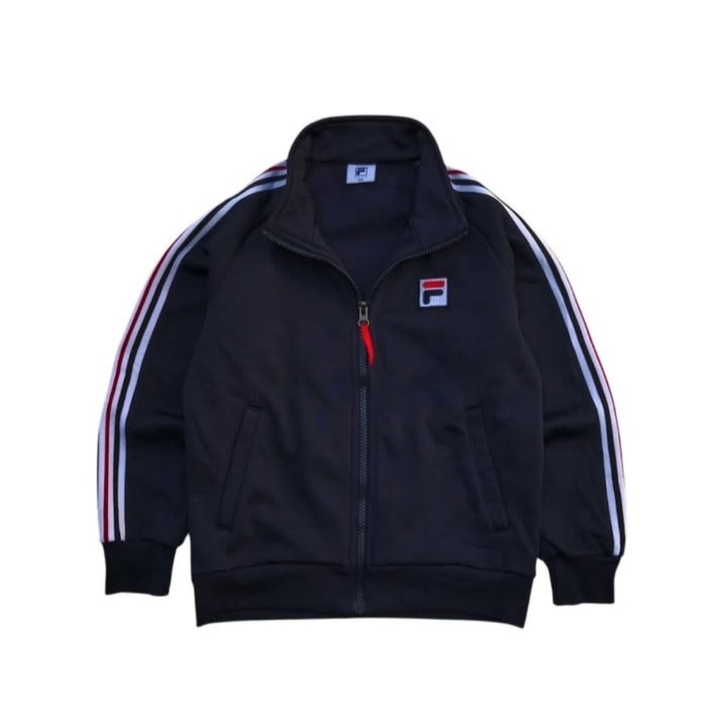 FILA kids tracktop jacket size 120 fit 6 - 8 th (P50xL41)