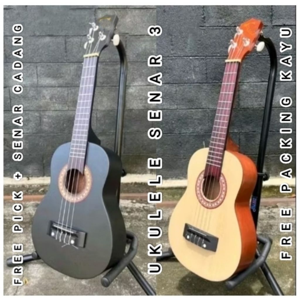 UKULELE SENAR 3 / PAKET UKULELE 3 SENAR TERLARIS / Ukulele Nylon