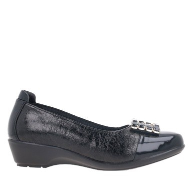 Sepatu Wedges Bocorocco D. Arabela 13 Nero - Hitam