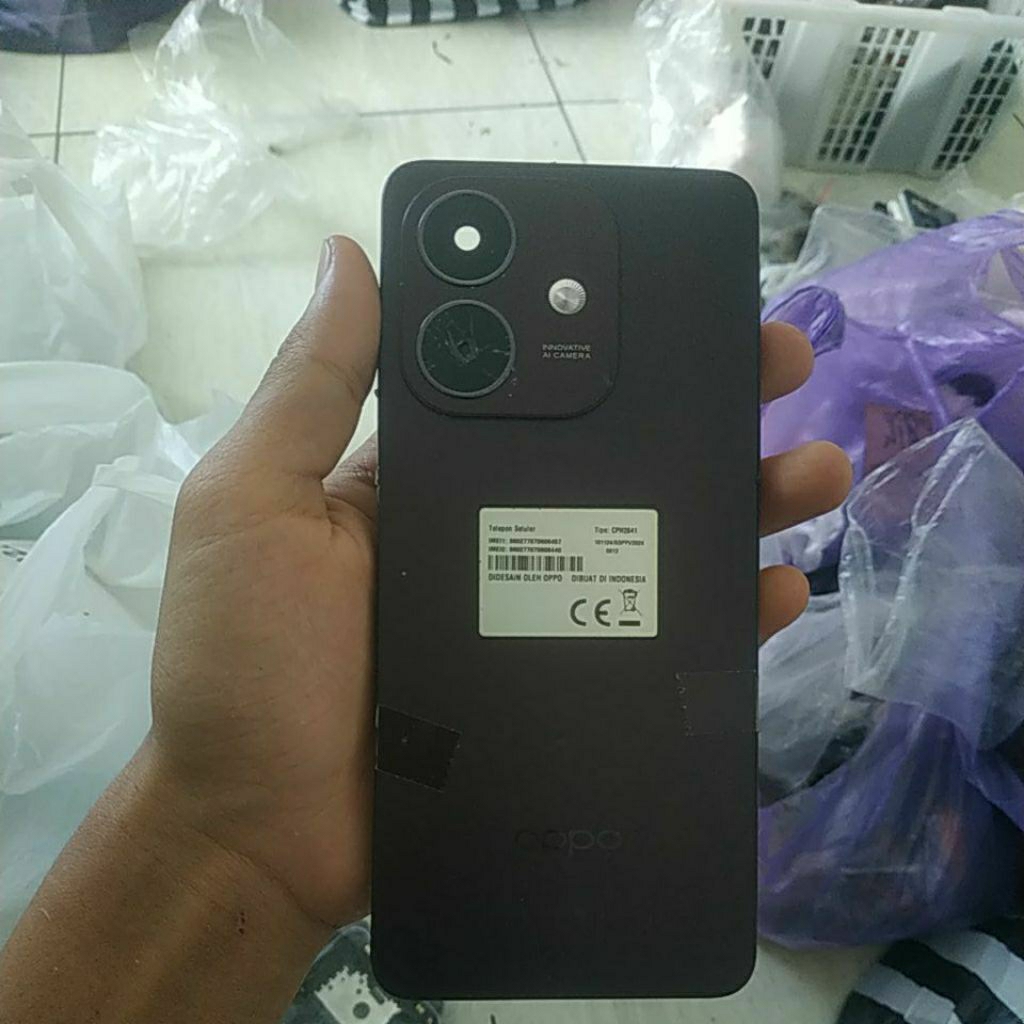 backdoor bekas oppo a3x, cek deskripsi