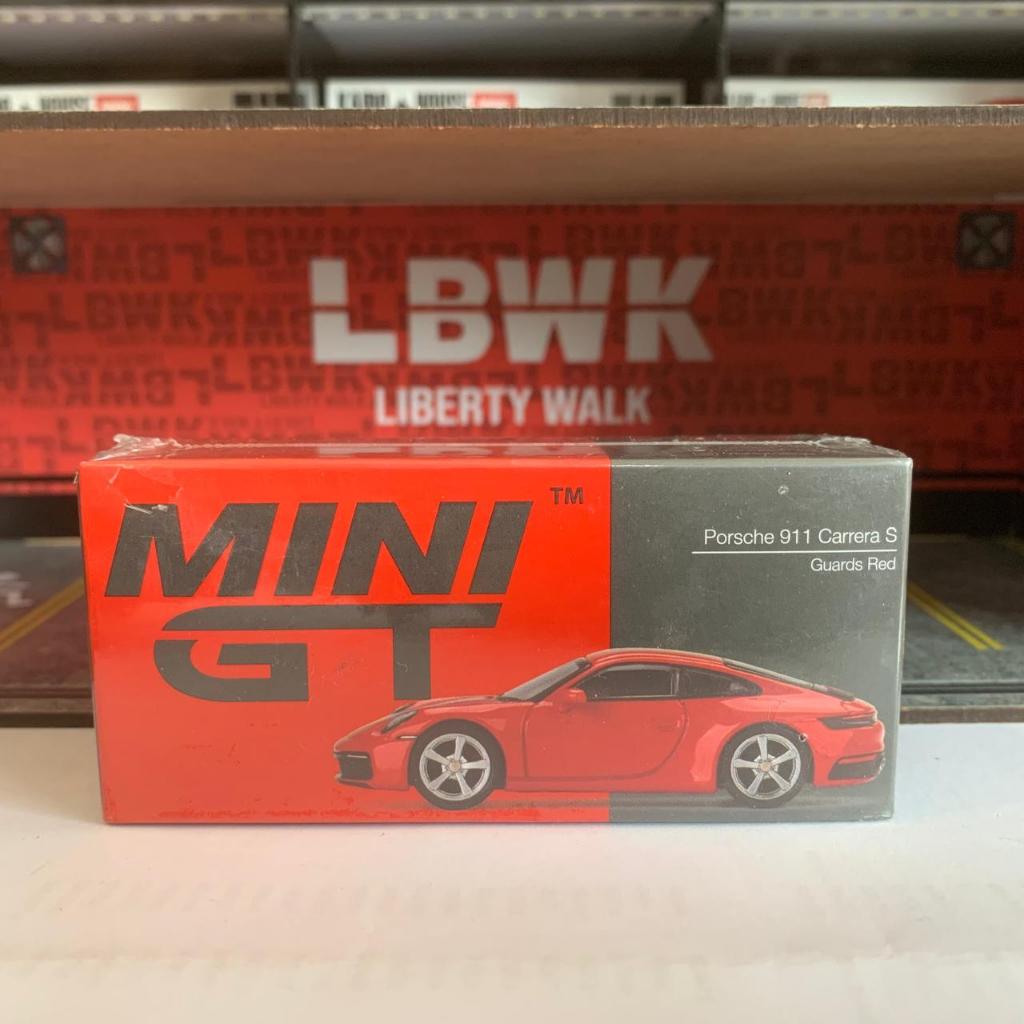 Mini GT 283 Porsche 911 Carrera S Guards Red