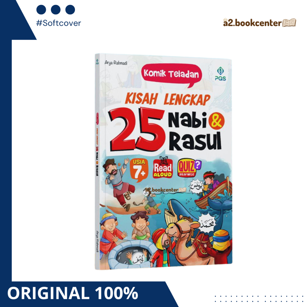 [PQS] READY - Komik Teladan Kisah Lengkap 25 Nabi & Rasul Pustaka Quran Sunnah