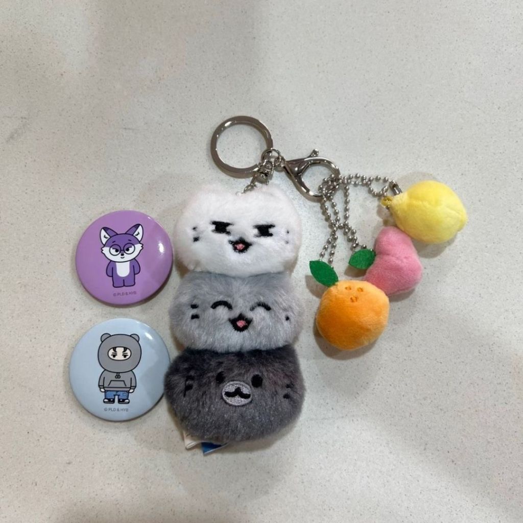[PO] OOCL Jun Seventeen Plush Doll Keyring Boneka Plushies Keychain