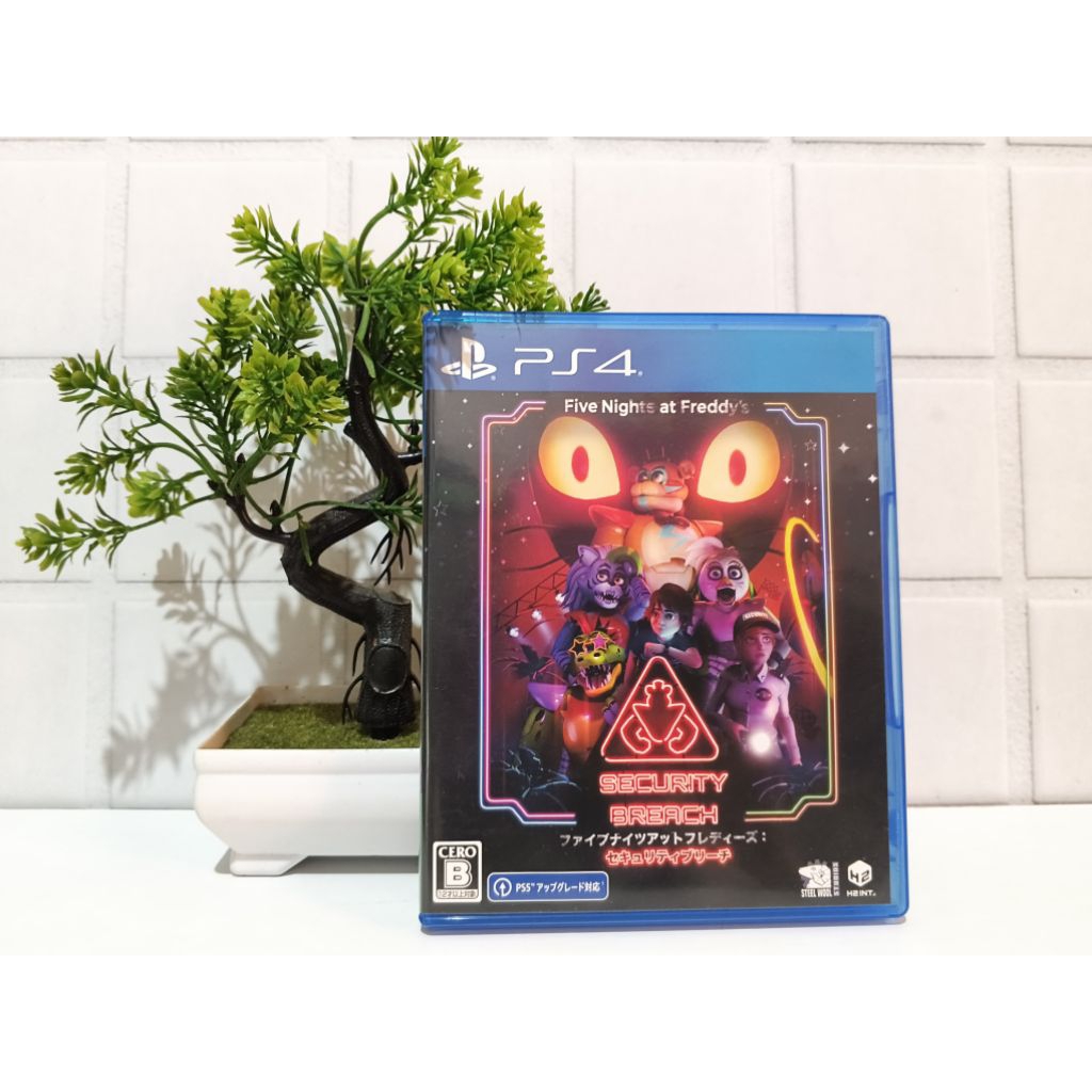 BD Kaset PS4 PS5 Five Night at Freddys Security Breach ‎