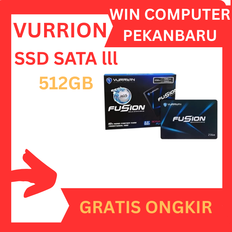 SSD VURRION FUSION  512GB SATA3 - SATA III VURRION